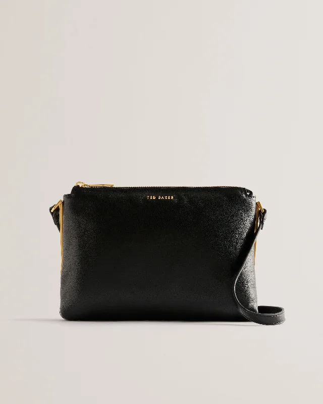 The Best Prices Samilly Slim Soft Quilted Crossbody Bag Black