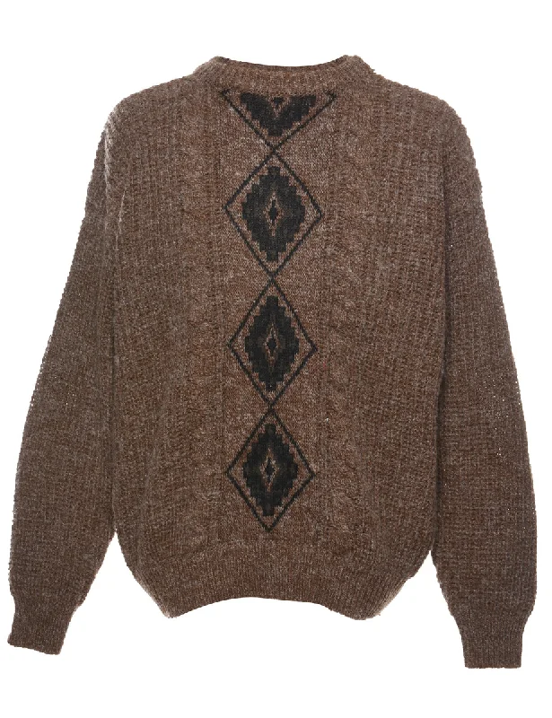 Aztec Print Jumper - XL