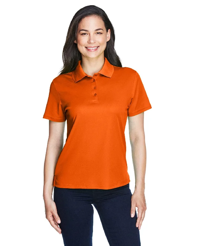 Seasonal Sale Core 365 Origin Ladies Performance Pique Polo | Campus Orange