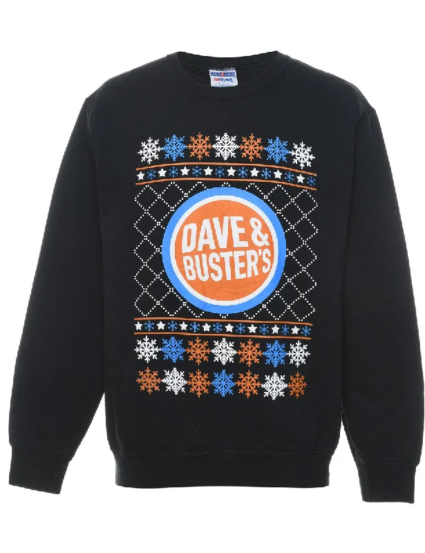 Black Christmas Sweatshirt - S