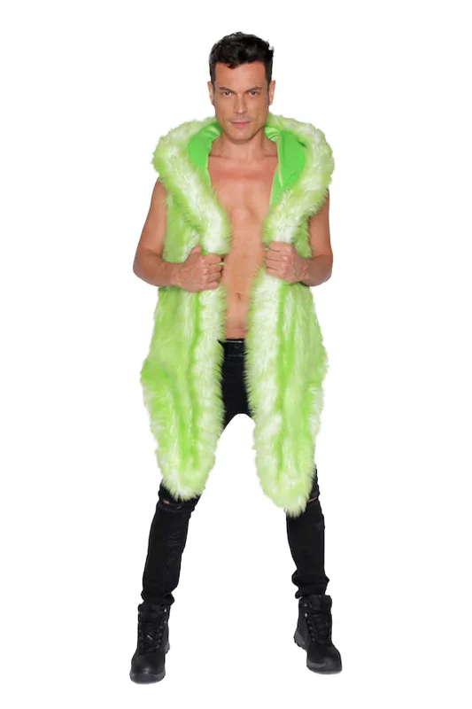 Lowest Price Men's Desert Warrior Vest in "Just the Tip Lime Green"