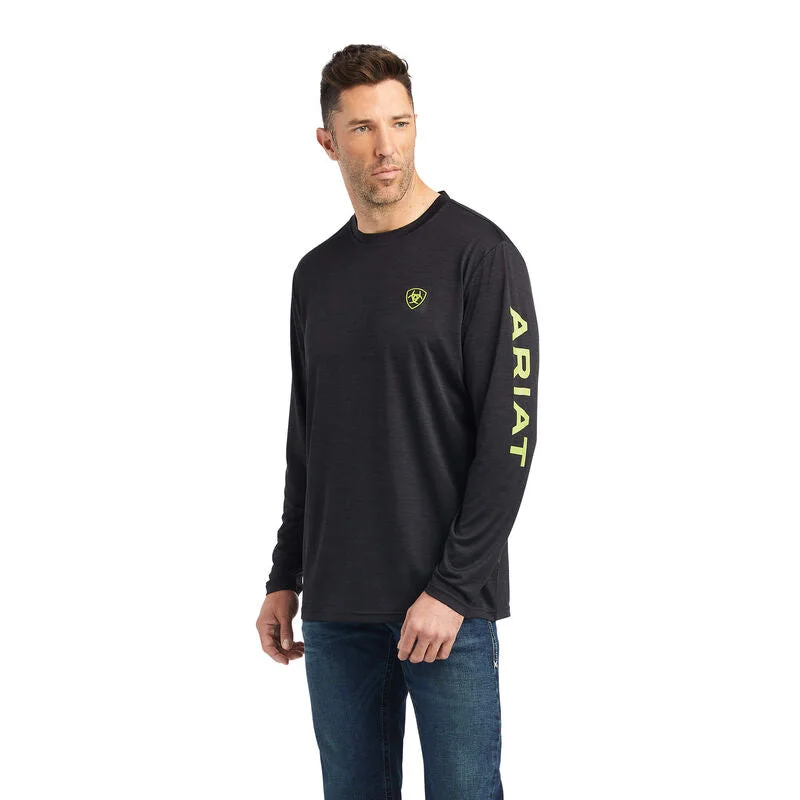 Weekend Offers That Excite Ariat Black Charger Logo T-Shirt