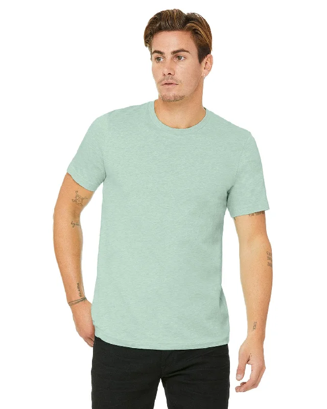 Bella+Canvas Unisex Heather CVC T-Shirt | Hthr Prism Mint