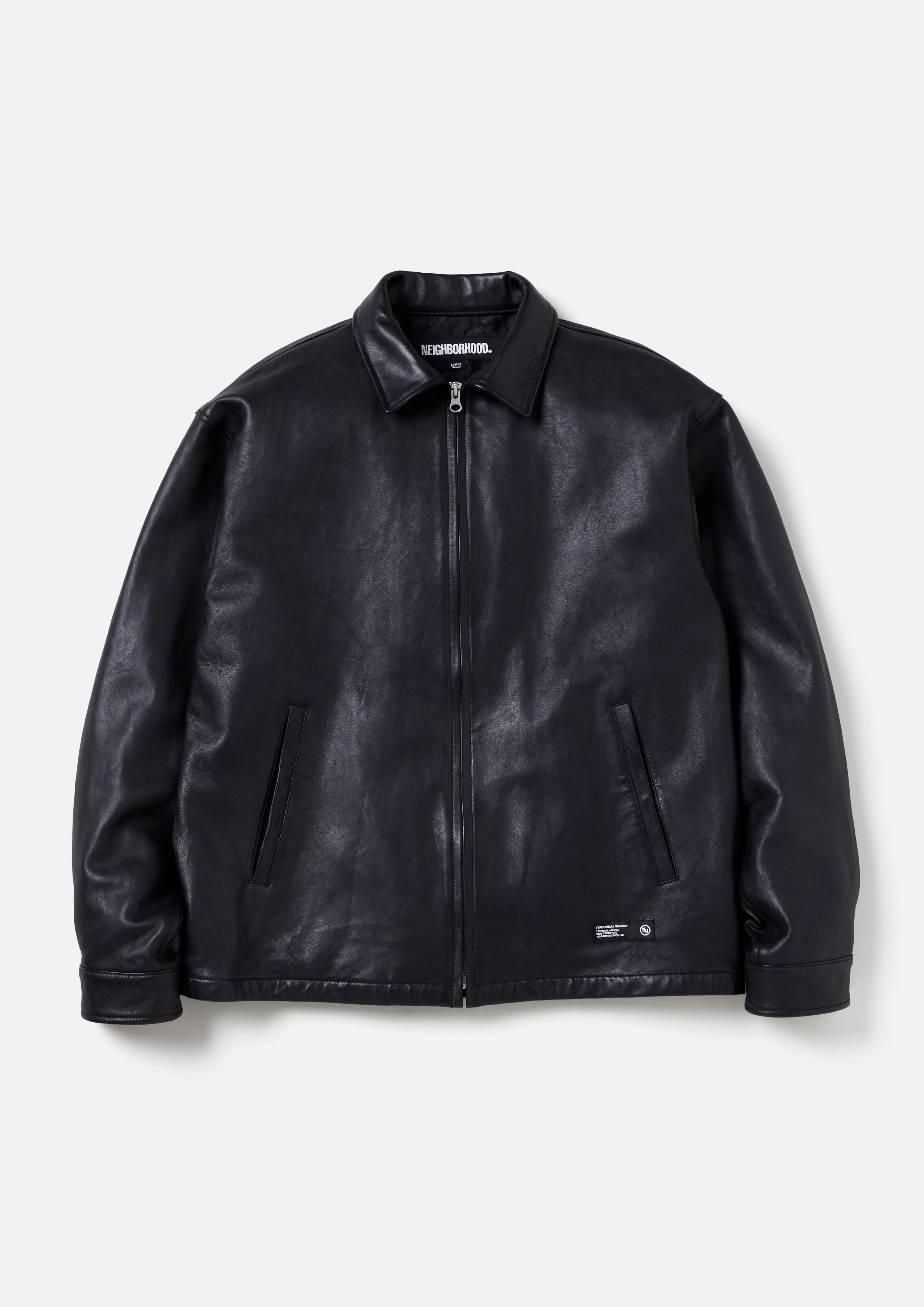 Time-Limited Offer LEATHER ZIP WORK JACKET