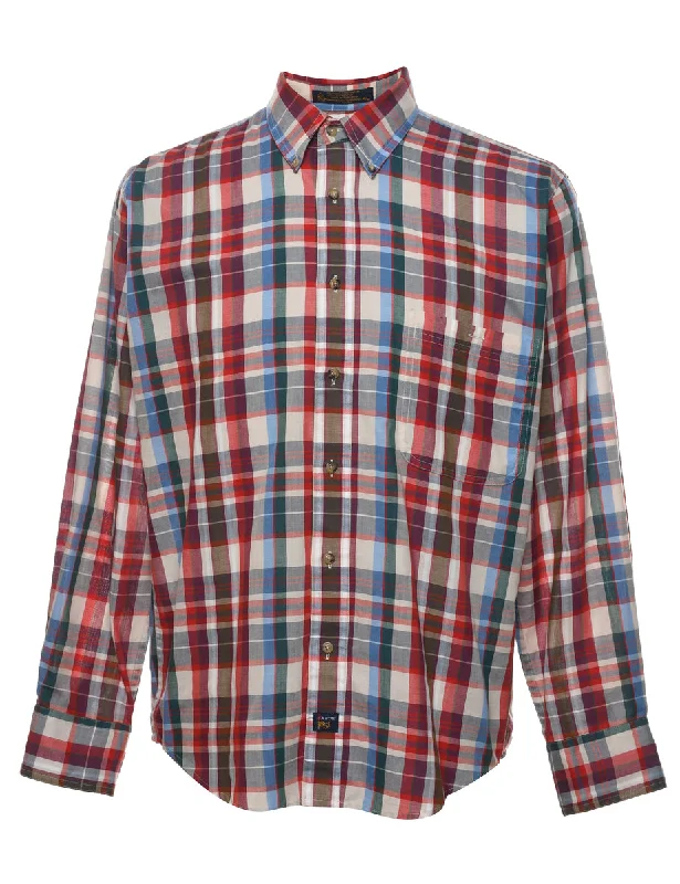 Arrow Checked Shirt - M