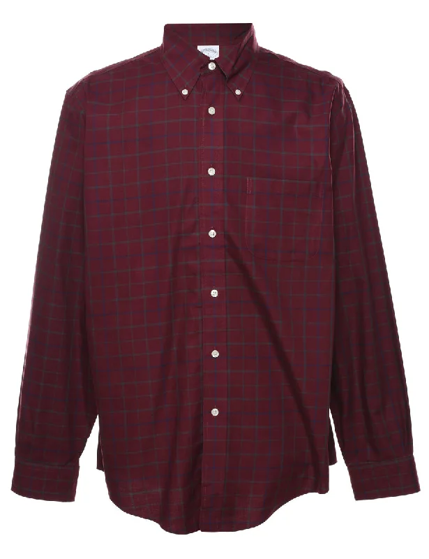 Seasonal Sale Brooks Brothers Checked Shirt - L