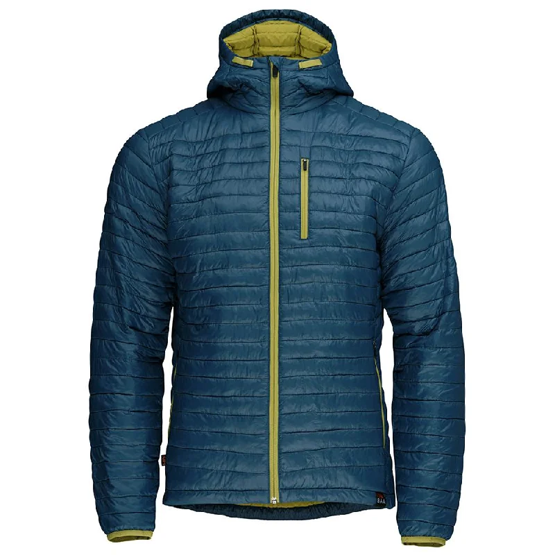 The Best Prices Mens Merino Wool Insulated Jacket (Petrol/Lime)