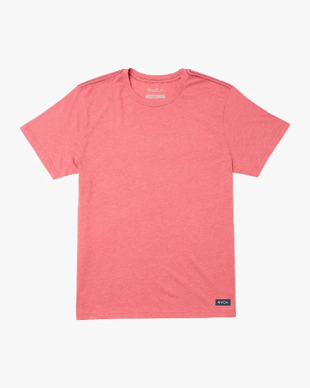 Price Reduction Solo Label Tee - Dusty Pink