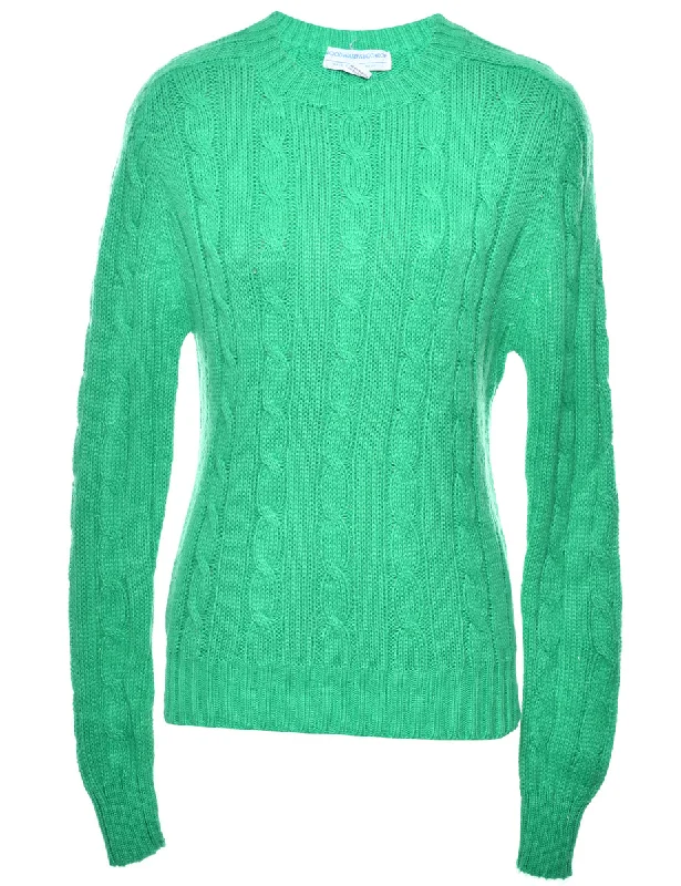 Take Action Cable Knit Jumper - S