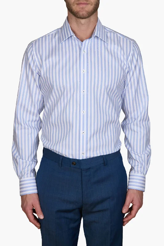 Hot Buy Abelard | Spoleto Stretch Stripe Slim Fit Casual Shirt