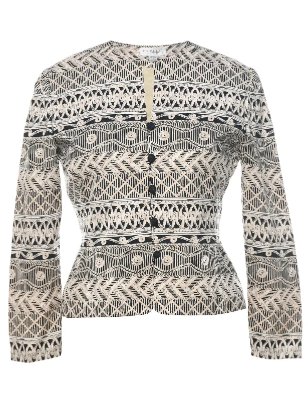 Instant Discount Button Front Jacket - M