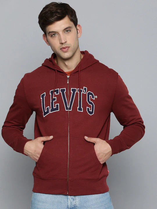 Weekend Savings Bonanza Men's Brand Logo Hooded Sweatshirt