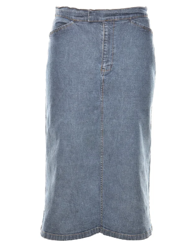 Limited Supply Calvin Klein 1990s Denim Skirt - M