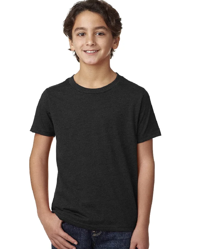 Discount Extravaganza Next Level Boys CVC Crew Tee | Black