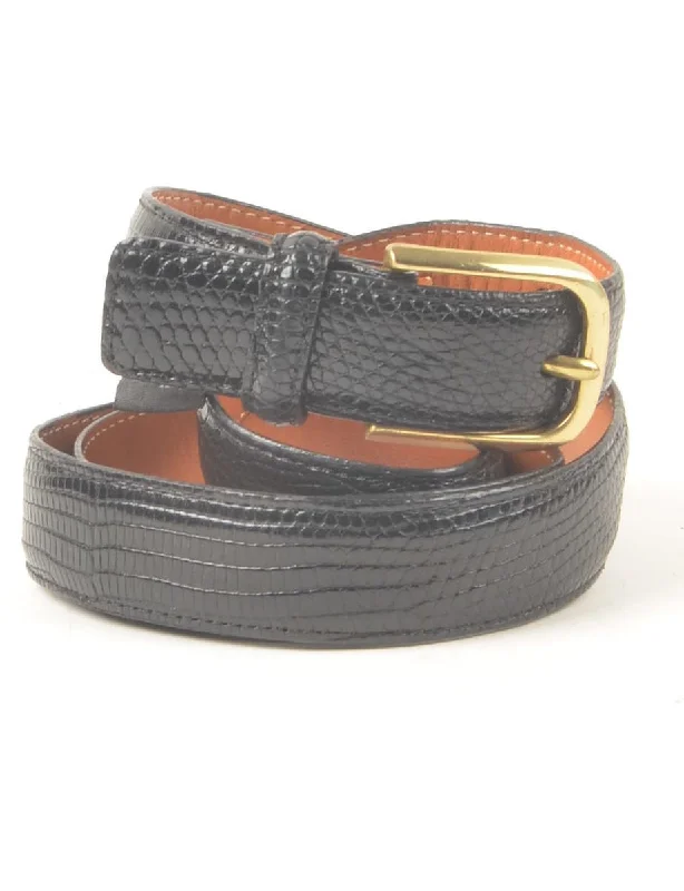 Big Savings Black Waist Belt - L