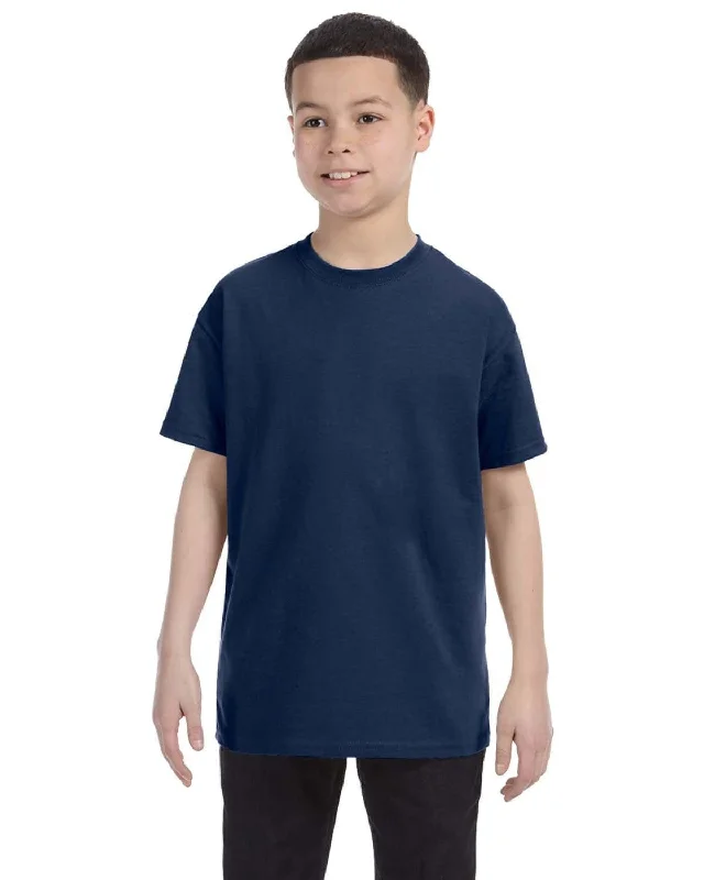 Weekend Specials You Can't Miss Jerzees Youth Heavyweight 50/50 T-Shirt | Vintage Hth Navy