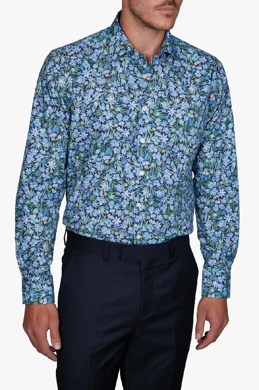Year-End Sale Simon Carter | Water Colour Garden Print Casual Shirt