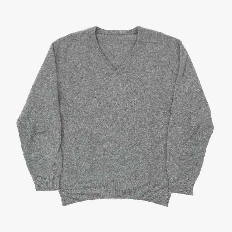 Weekend Savings Bonanza V-Neck Lambswool Sweater