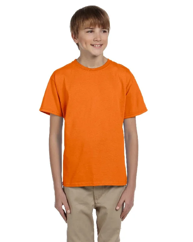 Weekend Bargains Just for You Gildan Ultra Cotton Youth Heavyweight T-Shirt | S Orange