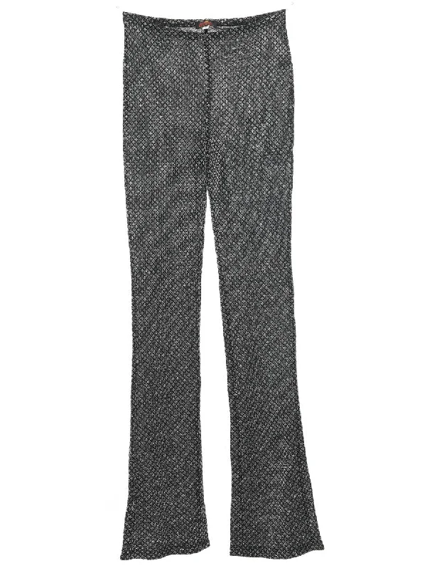 Discount Mania Black Trousers - W24 L32