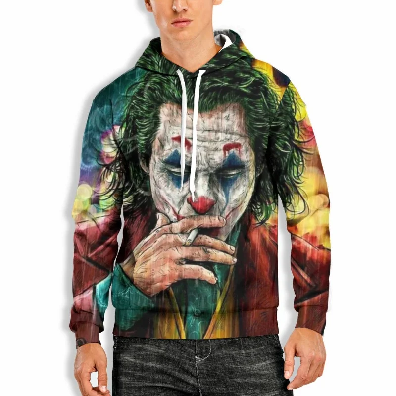 Limited Availability 3D PRINT HOODIE WITH CROWN PRINTING
