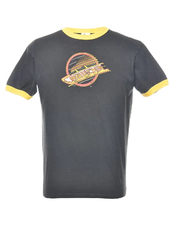 Limited Quantity Black Ringer T-shirt - M