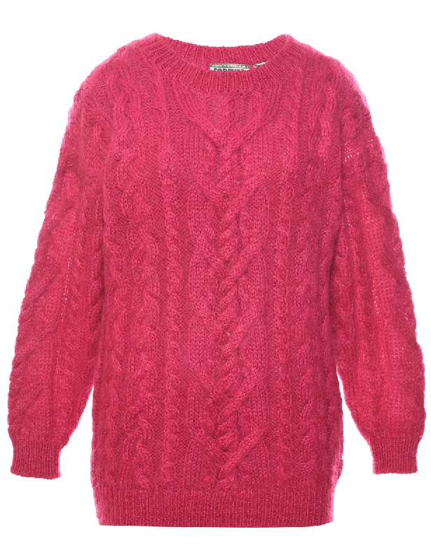 Value Pack Cable Knit Jumper - S