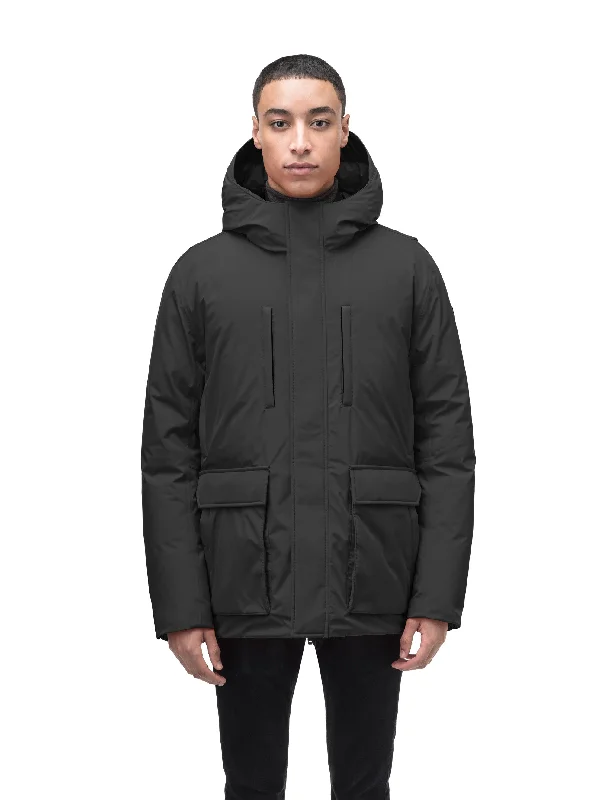 Can't Miss Geo Men's Short Parka