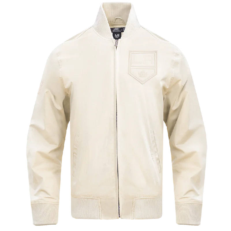 Super Savings NHL LOS ANGELES KINGS NEUTRAL TWILL JACKET (EGGSHELL)