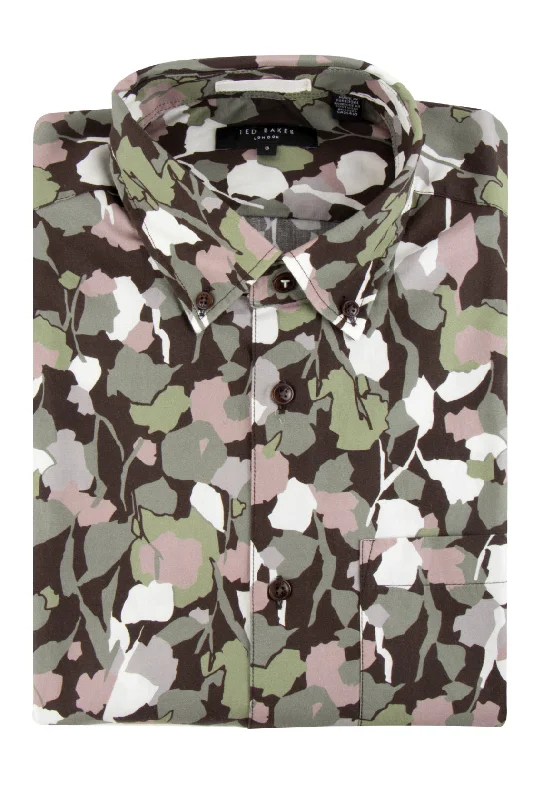 Unbeatable Prices Ted Baker Poplar Camo Floral Shirt
