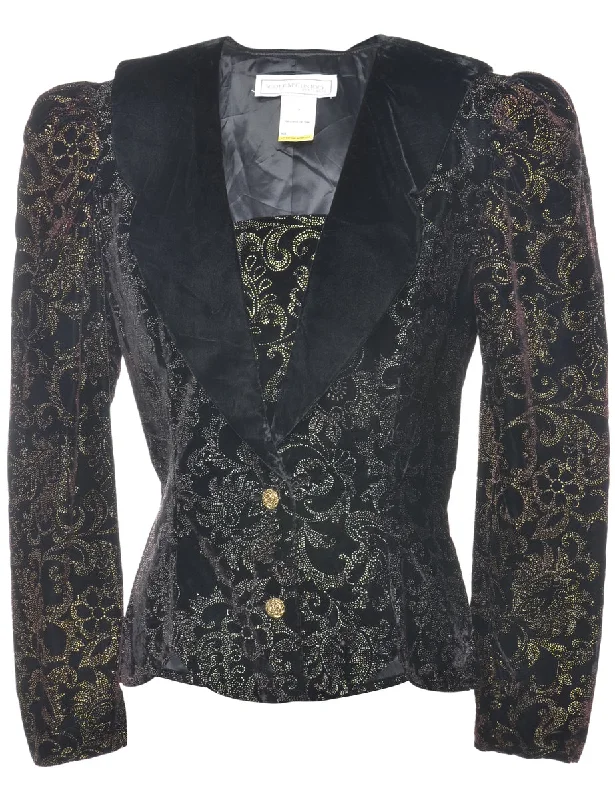 Black Evening Jacket - L