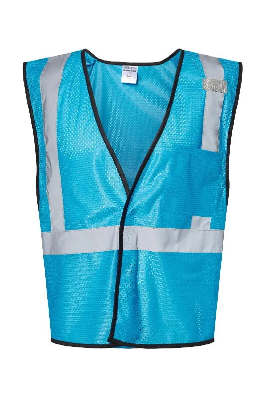 Price Rollback Kishigo Mens EV Series Enhanced Visibility Non-ANSI Vest - Electric Blue