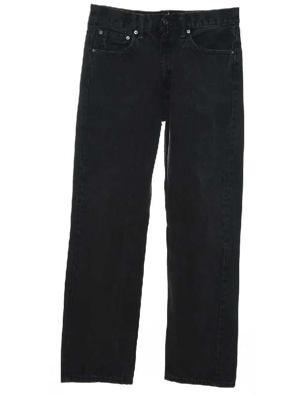 Act Fast Black Levi's 505 Straight-Fit Jeans - W31 L32