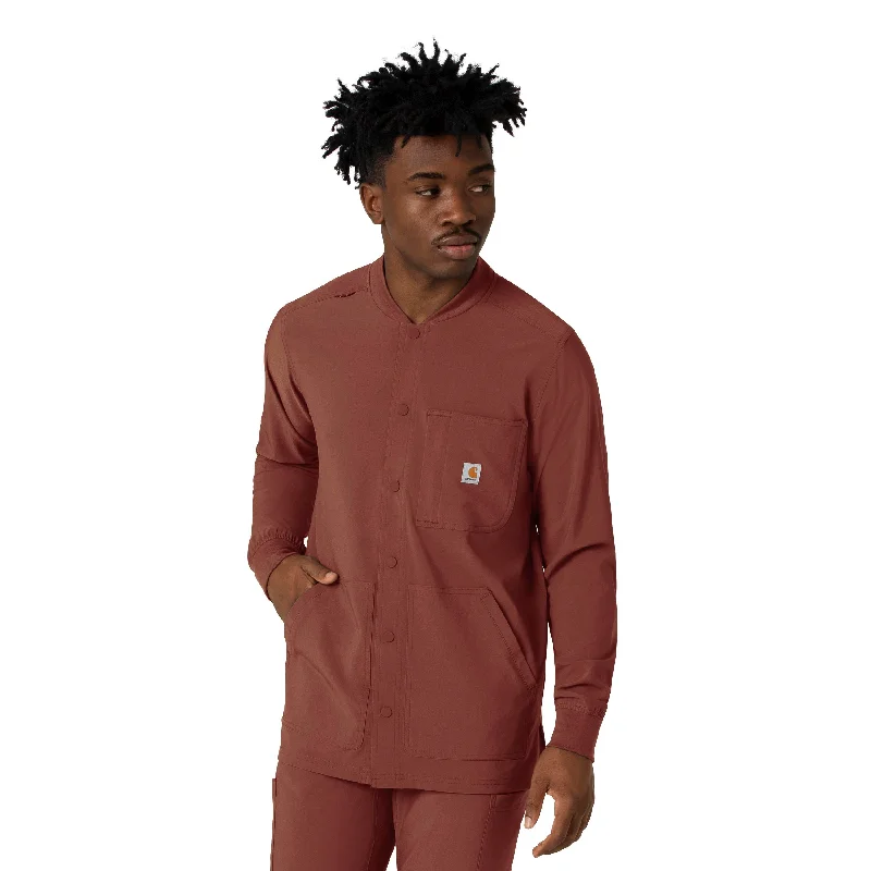 New Arrival Carhartt Force Cross-Flex Men's Shirt Jacket - Sable