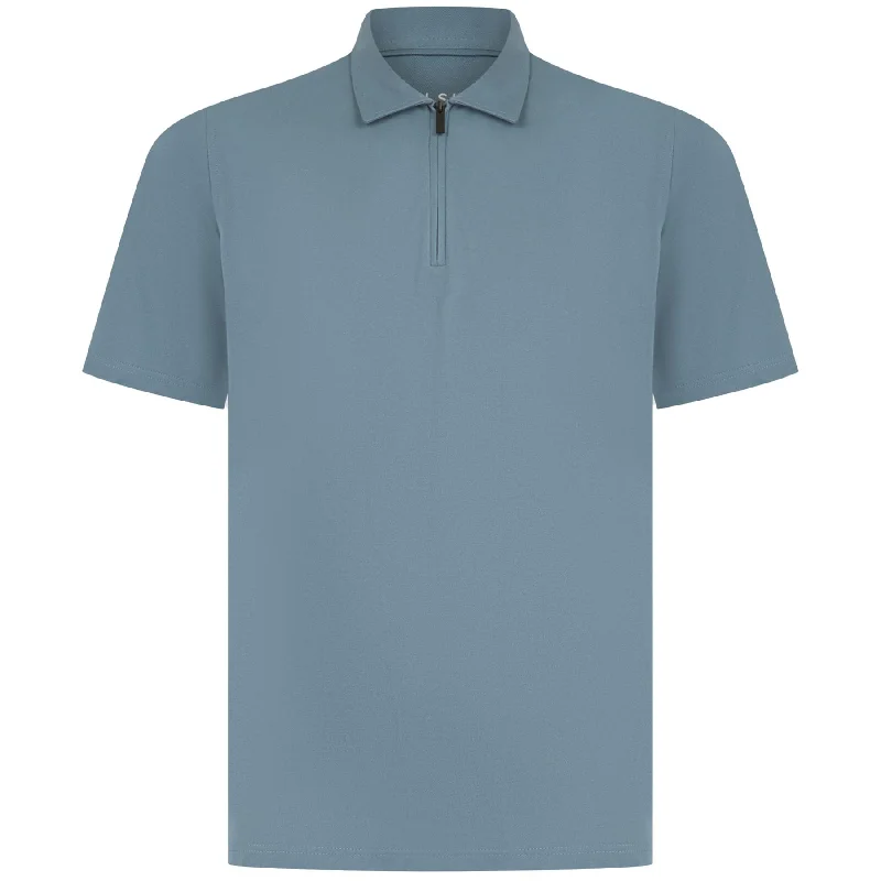 Sale Event In Motion Performance Pique Polo Blue - SU24