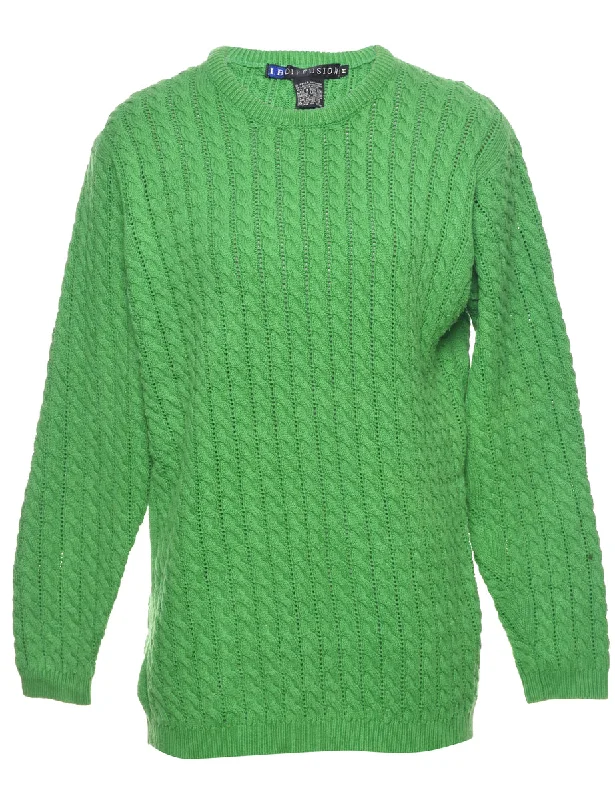 Now Available Cable Knit Jumper - M