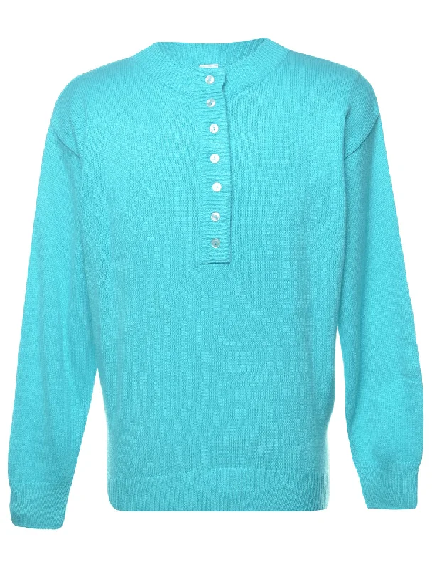 YEAR-End Clearance Button Through  Jumper - L