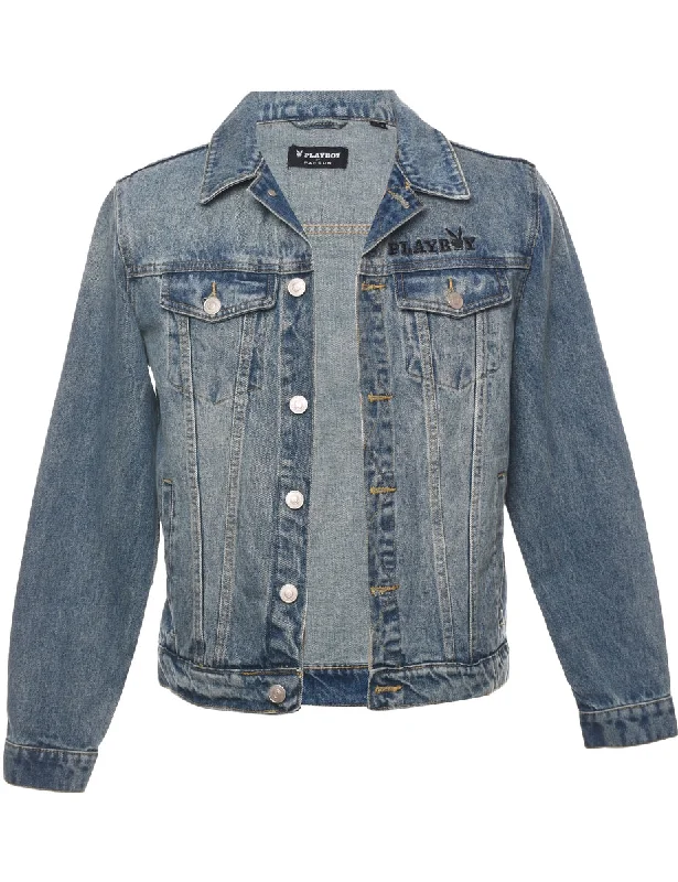 Amazing Deals Button Front Denim Jacket - S