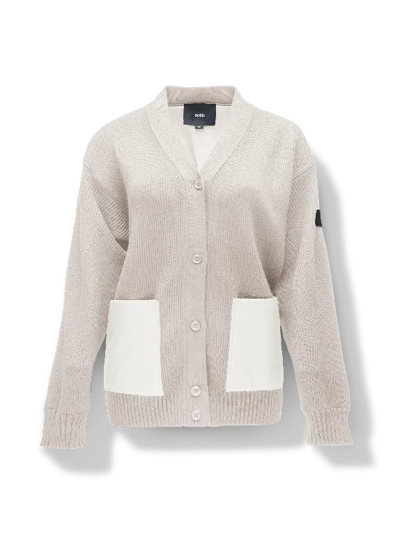 Make Your Weekend Count with Savings Riga Tailored Button Front Cardigan