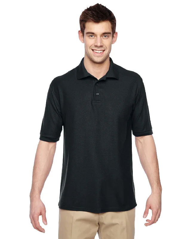 Hurry Up Jerzees Easy-Care Polo | Black