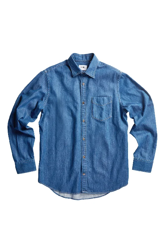 Weekend Discounts to Celebrate NN07 Errico Shirt Indigo