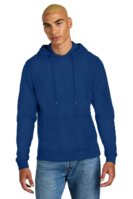 Weekend Discounts Worth Grabbing District Mens Perfect Tri Fleece Hooded Sweatshirt Hoodie w/ Pouch Pocket - Deep Royal Blue