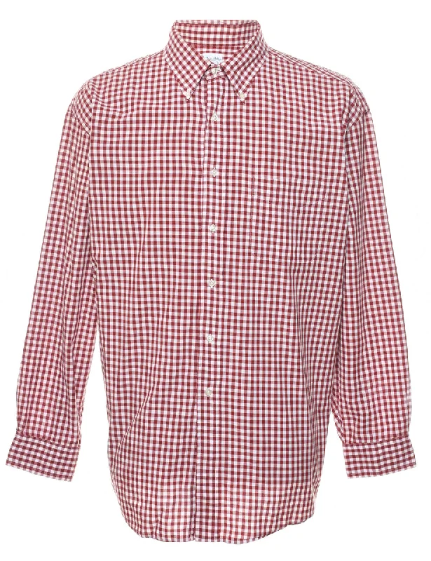While Supplies Last Brooks Brothers Checked Shirt - XL