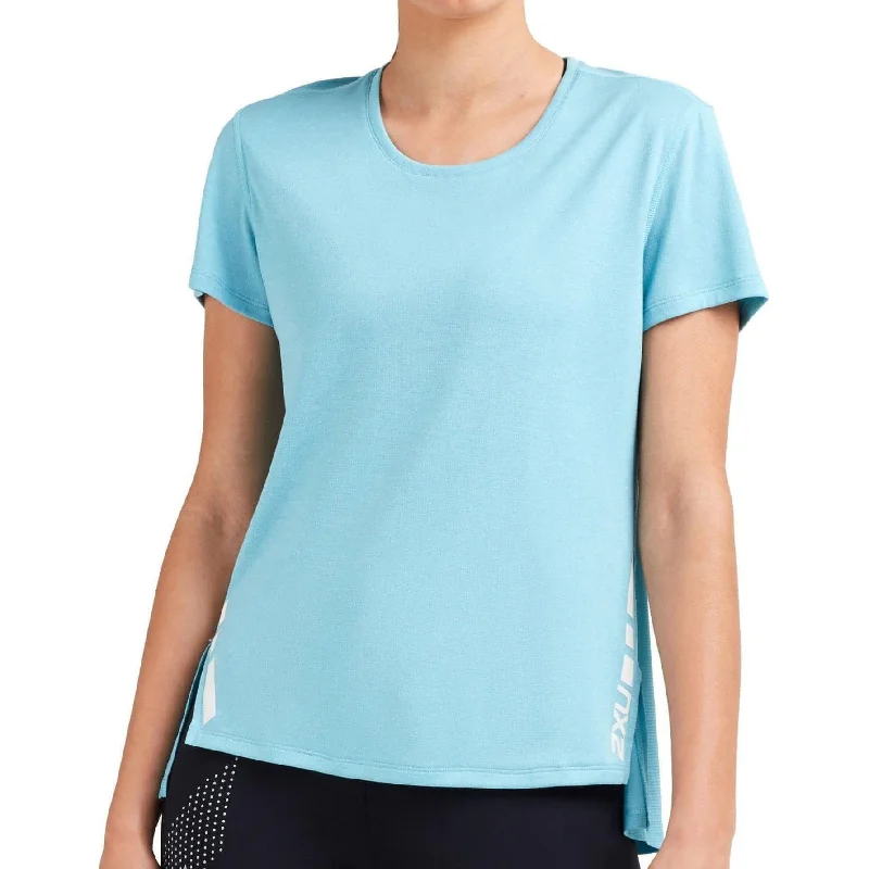 Extra Savings 2XU X Vent G2 Short Sleeve Womens Running Top - Blue