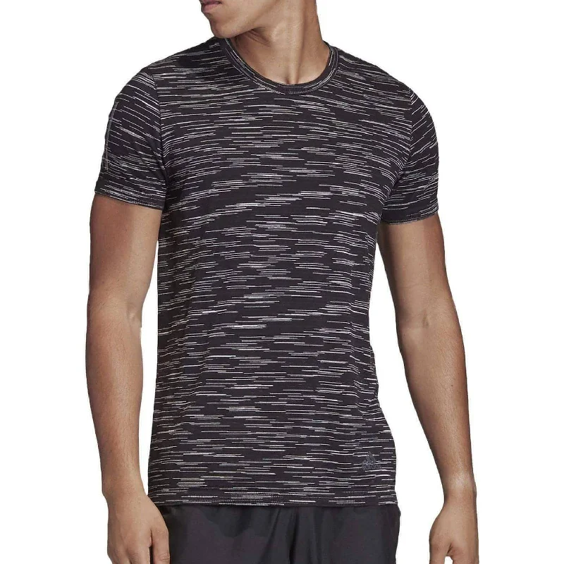 Discount Days adidas 25-7 Decode Short Sleeve Mens Running Top - Black