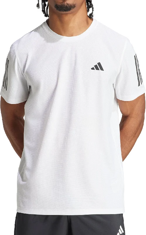 Get It Before It’s Gone adidas Own The Run Short Sleeve Mens Running Top - White