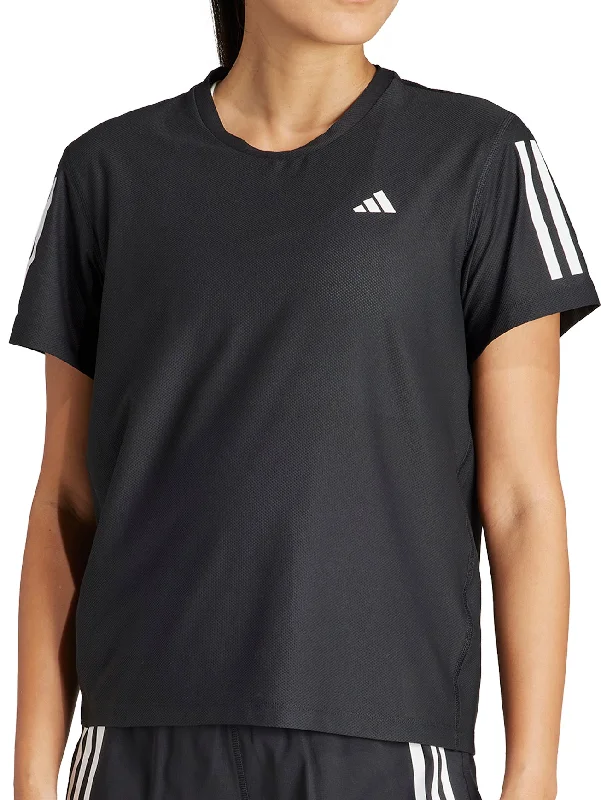 Special Offer adidas Own The Run Short Sleeve Womens Running Top - Black