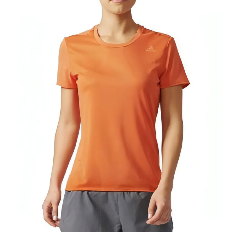 Price Meltdown adidas Supernova Short Sleeve Womens Running Top - Orange
