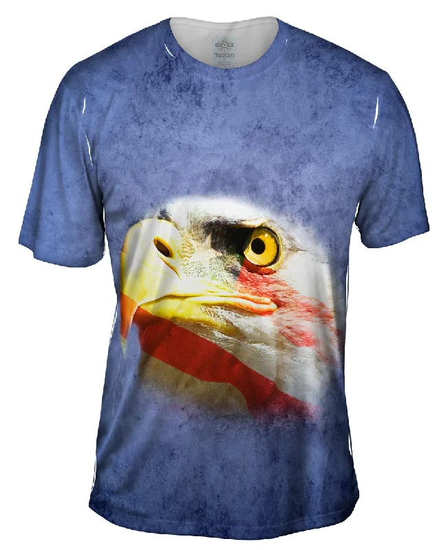 Flash Deal American Flag Eagle Face