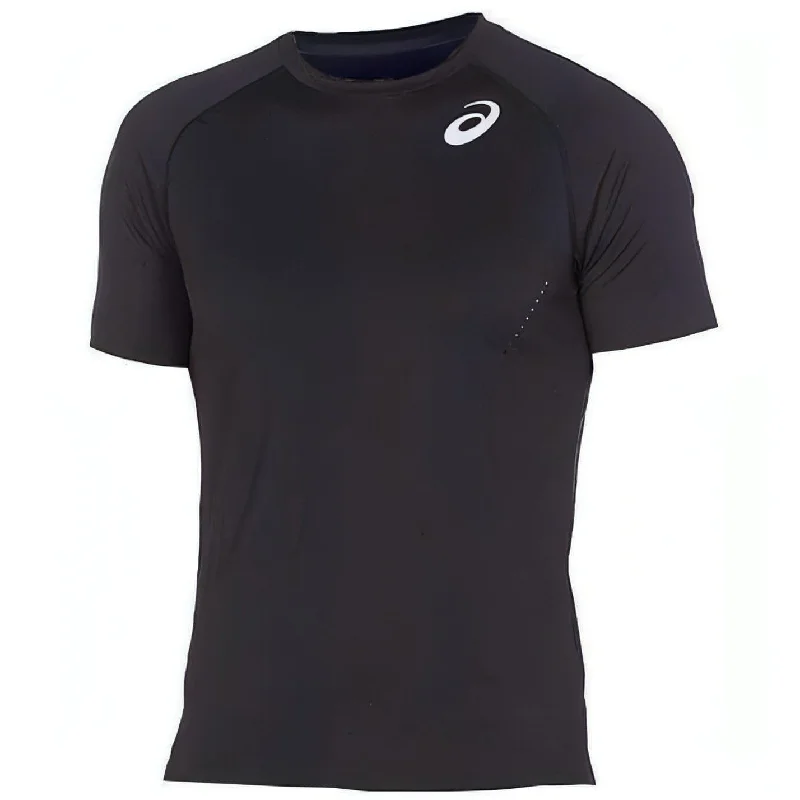 Crazy Deals Asics M Knit Short Sleeve Mens Running Top - Black
